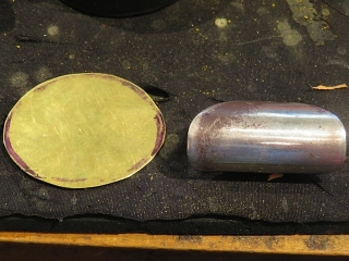 Making crutch for Jupiter Bass Flute Step 1