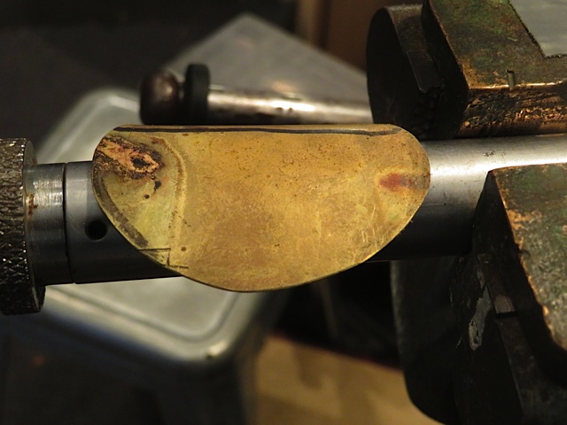 Making crutch for Jupiter Bass Flute Step 7