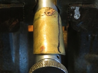 Making crutch for Jupiter Bass Flute Step 9