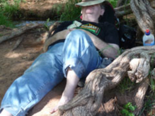 After the really hard gig at 2day town.