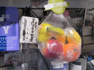 Steve Deutsch Woodwinds - Fruit shakers for that Latin music touch.